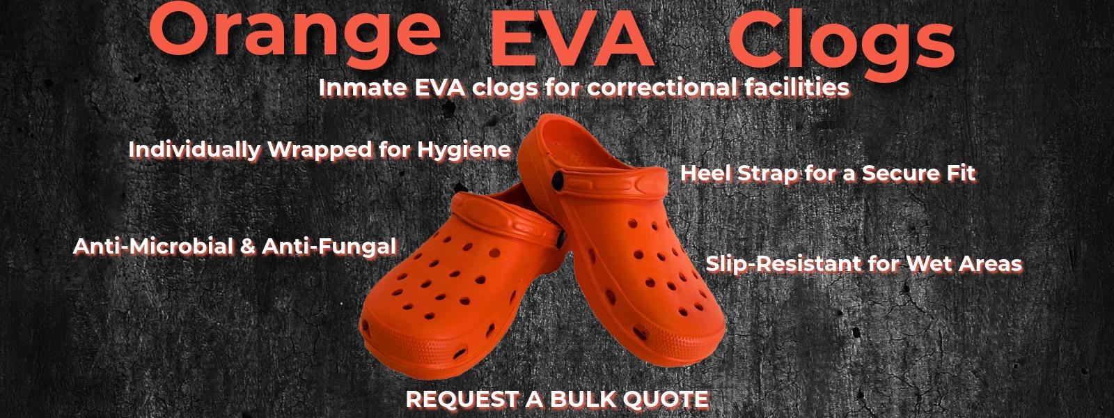 Inmate Clogs ICS Jail Supplies: Inmate products for corrections & detention