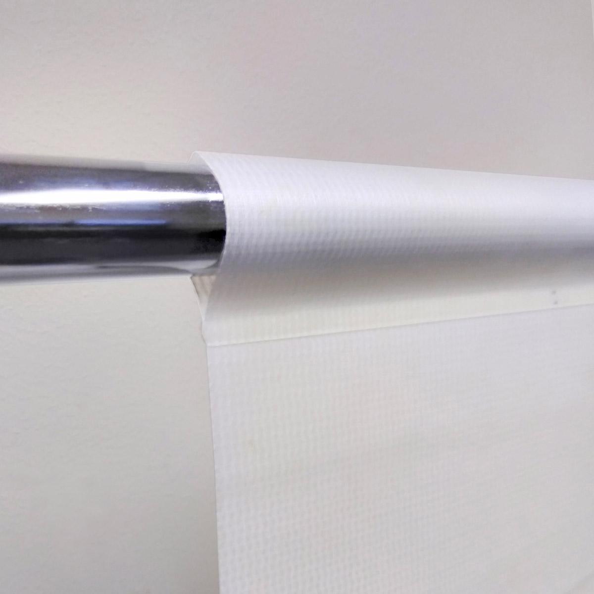 SHOWER CURTAIN WITH ROD POCKET