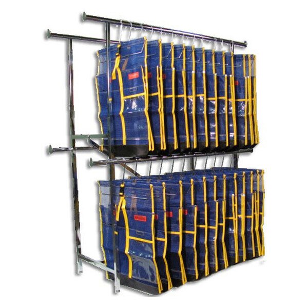 DOUBLE TIER FLOOR RACK | ICS Jail Supplies